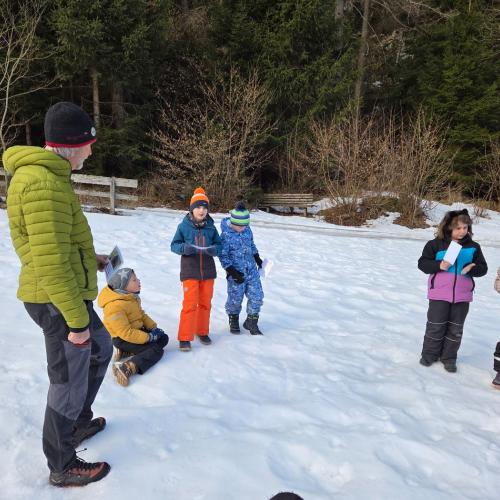 Experte erzählt von Tieren im Winter