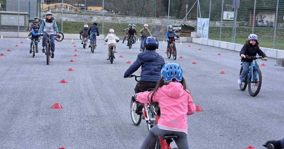 Radfahrübung
